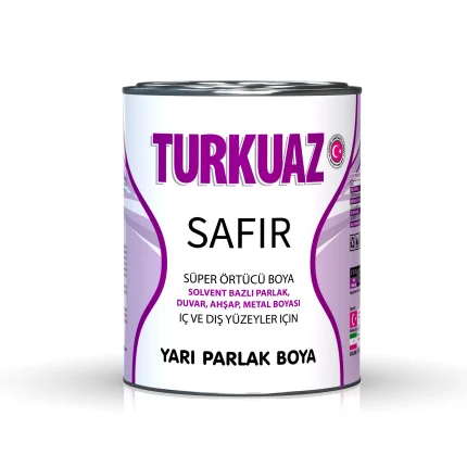 رنگ روغنی نیمه براق ترک آز